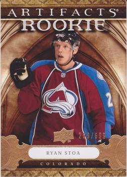 #222 Ryan Stoa - Colorado Avalanche - 2009-10 Upper Deck Artifacts Hockey