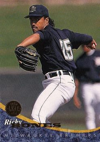 #222 Ricky Bones - Milwaukee Brewers - 1994 Leaf Baseball