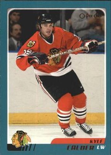 #222 Kyle Calder - Chicago Blackhawks - 2003-04 O-Pee-Chee Hockey