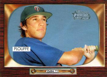 #222 Trevor Plouffe - Minnesota Twins - 2004 Bowman Heritage Baseball