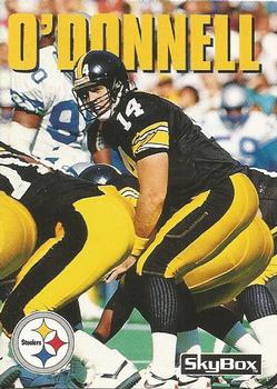 #222 Neil O'Donnell - Pittsburgh Steelers - 1992 SkyBox Impact Football