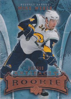 #222 Mike Weber - Buffalo Sabres - 2007-08 Upper Deck Artifacts Hockey