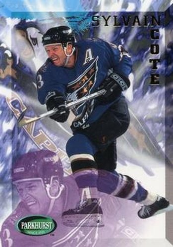 #222 Sylvain Cote - Washington Capitals - 1995-96 Parkhurst International Hockey