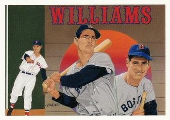 36 Ted Williams - Boston Red Sox - 1992 Upper Deck Baseball - Basebal –  Isolated Cards