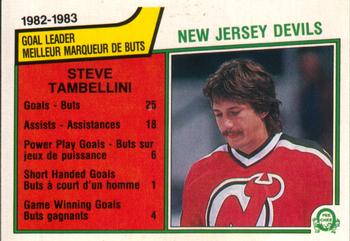 #223 Steve Tambellini - New Jersey Devils - 1983-84 O-Pee-Chee Hockey