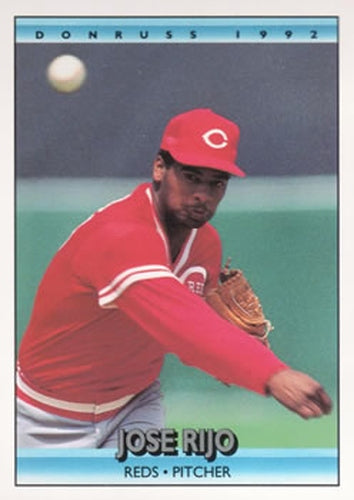 #223 Jose Rijo - Cincinnati Reds - 1992 Donruss Baseball