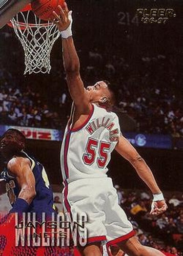#223 Jayson Williams - New Jersey Nets - 1996-97 Fleer Basketball