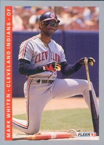 #223 Mark Whiten - Cleveland Indians - 1993 Fleer Baseball