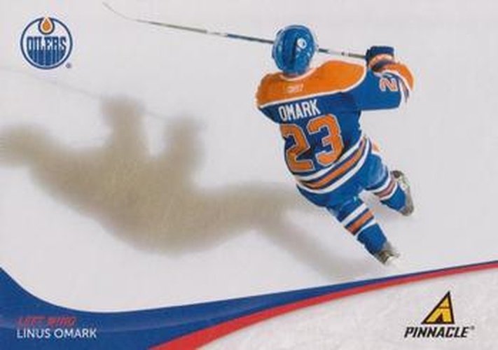 #223 Linus Omark - Edmonton Oilers - 2011-12 Panini Pinnacle Hockey