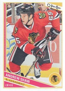 #223 Andrew Shaw - Chicago Blackhawks - 2013-14 O-Pee-Chee Hockey