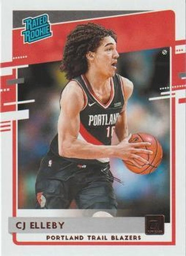 #223 CJ Elleby - Portland Trail Blazers - 2020-21 Donruss Basketball