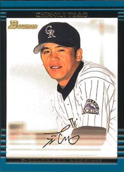 #223 Chin-Hui Tsao - Colorado Rockies - 2002 Bowman Baseball