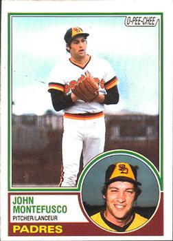 #223 John Montefusco - San Diego Padres - 1983 O-Pee-Chee Baseball