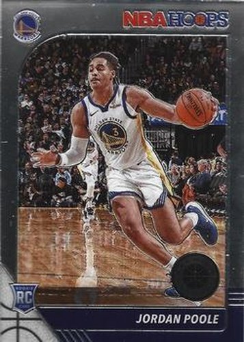 #223 Jordan Poole - Golden State Warriors - 2019-20 Hoops Premium Stock Basketball