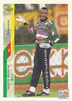 #223 Joseph-Antoine Bell - Cameroon - 1994 Upper Deck World Cup Contenders English/Spanish Soccer