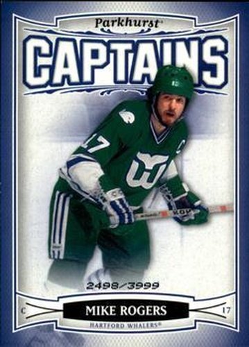 #223 Mike Rogers - Hartford Whalers - 2006-07 Parkhurst Hockey