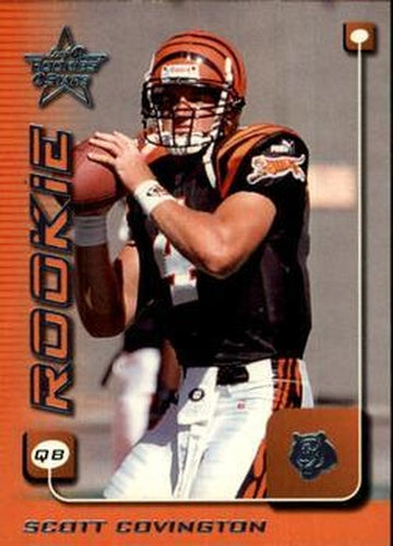 #223 Scott Covington - Cincinnati Bengals - 1999 Leaf Rookies & Stars Football