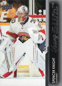 #223 Spencer Knight - Florida Panthers - 2021-22 Upper Deck Hockey