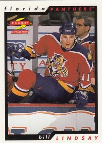#223 Bill Lindsay - Florida Panthers - 1996-97 Score Hockey