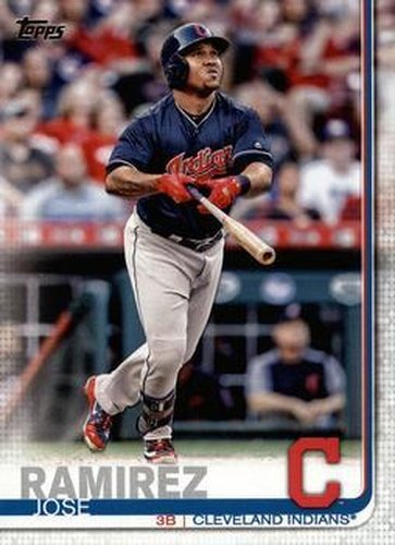 #223a Jose Ramirez - Cleveland Indians - 2019 Topps Baseball