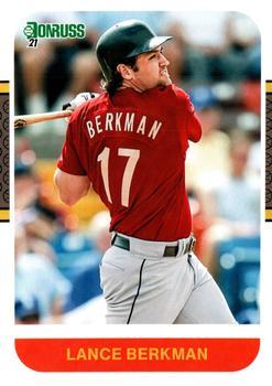 #223 Lance Berkman - Houston Astros - 2021 Donruss Baseball