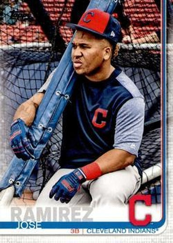 #223b Jose Ramirez - Cleveland Indians - 2019 Topps Baseball