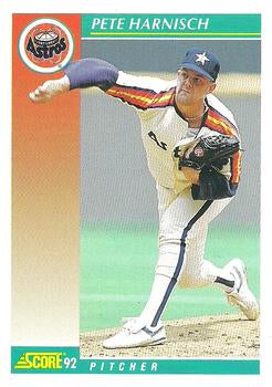 #224 Pete Harnisch - Houston Astros - 1992 Score Baseball
