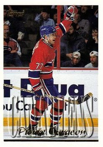 #224 Pierre Turgeon - Montreal Canadiens - 1995-96 Topps Hockey