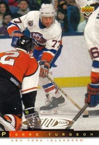 #224 Pierre Turgeon - New York Islanders - 1993-94 Upper Deck Hockey