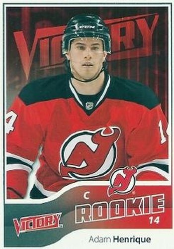#224 Adam Henrique - New Jersey Devils - 2011-12 Upper Deck Victory Hockey
