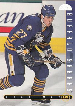 #224 Brad May - Buffalo Sabres - 1995-96 Leaf Hockey