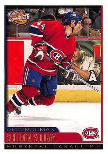 #224 Sheldon Souray - Montreal Canadiens - 2003-04 Pacific Complete Hockey