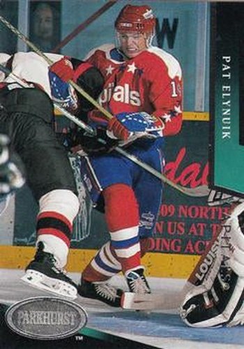 #224 Pat Elynuik - Washington Capitals - 1993-94 Parkhurst Hockey