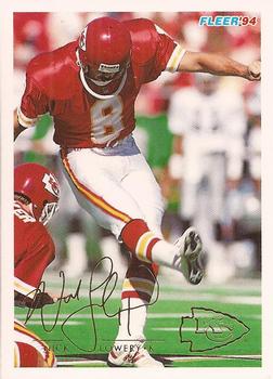 #224 Nick Lowery - Kansas City Chiefs - 1994 Fleer Football