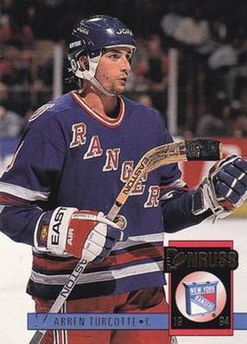 #224 Darren Turcotte - New York Rangers - 1993-94 Donruss Hockey