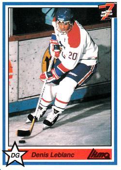 #224 Denis Leblanc - Saint-Hyacinthe Laser - 1990-91 7th Inning Sketch QMJHL Hockey