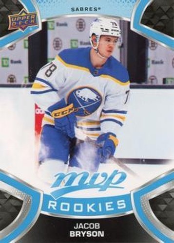 #224 Jacob Bryson - Buffalo Sabres - 2021-22 Upper Deck MVP Hockey