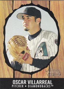 #224 Oscar Villarreal - Arizona Diamondbacks - 2003 Bowman Heritage Baseball