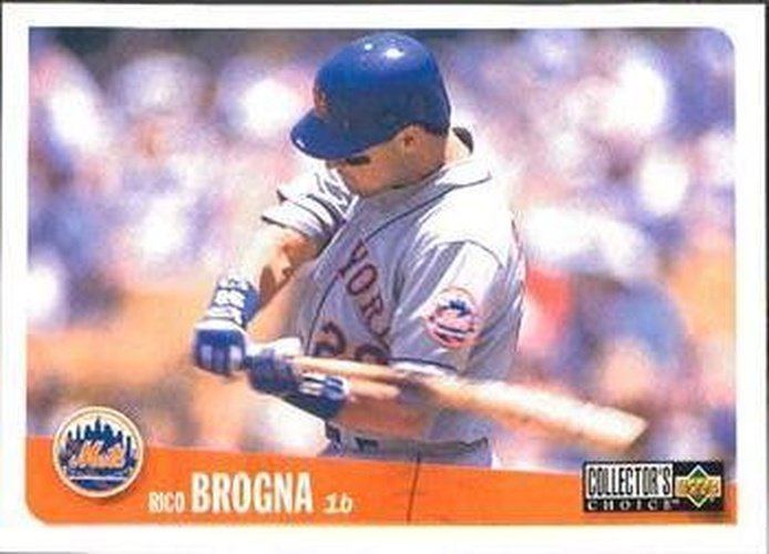 #224 Rico Brogna - New York Mets - 1996 Collector's Choice Baseball