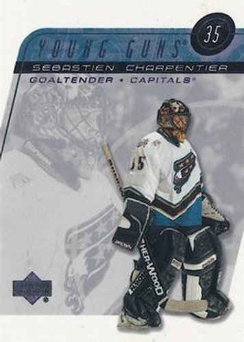 #224 Sebastien Charpentier - Washington Capitals - 2002-03 Upper Deck Hockey
