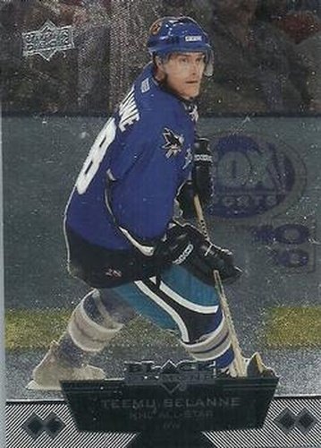 #224 Teemu Selanne - San Jose Sharks - 2012-13 Upper Deck Black Diamond Hockey
