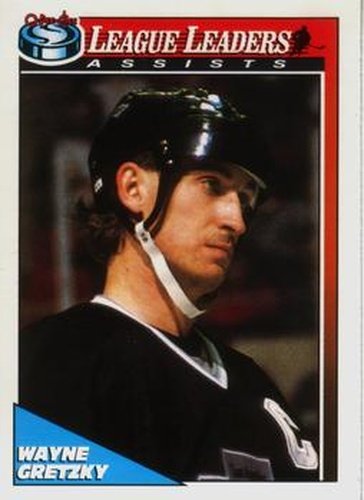 #224 Wayne Gretzky - Los Angeles Kings - 1991-92 O-Pee-Chee Hockey