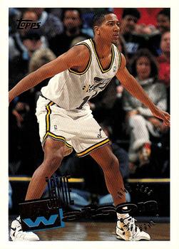 #224 Jamie Watson - Utah Jazz - 1995-96 Topps Basketball