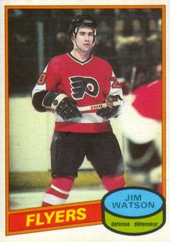 #224 Jim Watson - Philadelphia Flyers - 1980-81 O-Pee-Chee Hockey