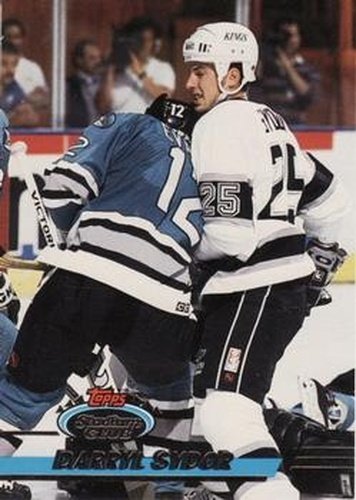 #225 Darryl Sydor - Los Angeles Kings - 1993-94 Stadium Club Hockey