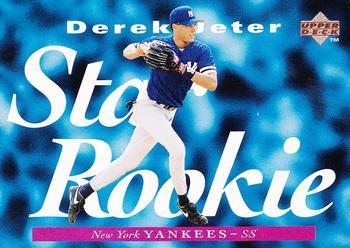 #225 Derek Jeter - New York Yankees - 1995 Upper Deck Baseball