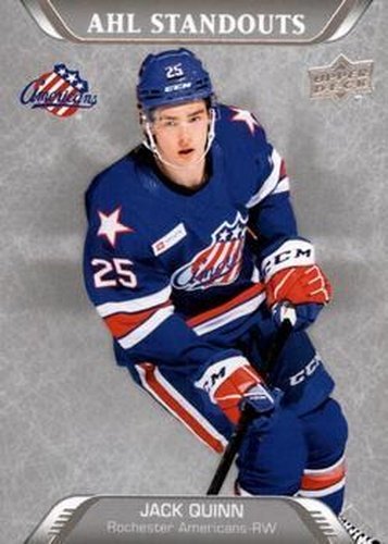 #225 Jack Quinn - Rochester Americans - 2020-21 Upper Deck AHL Hockey