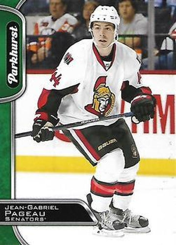 #225 Jean-Gabriel Pageau - Ottawa Senators - 2016-17 Parkhurst Hockey