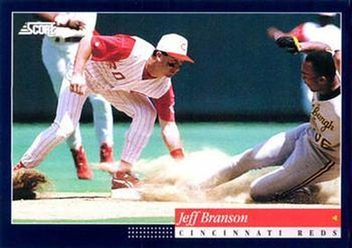 #225 Jeff Branson - Cincinnati Reds -1994 Score Baseball