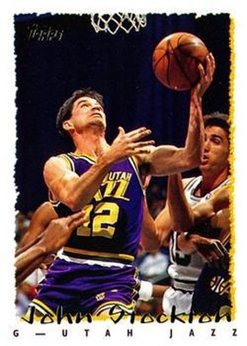 #225 John Stockton - Utah Jazz - 1994-95 Topps Basketball